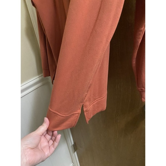 Orvis V-Neck Classic Cozy Sweater Women's Orange Size XXL Plus Soft Comfortable - Picture 10 of 12